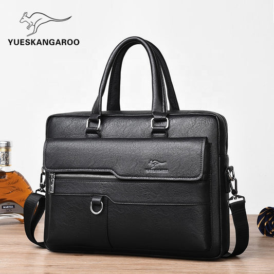 Faux Jeep Leather Office Bag