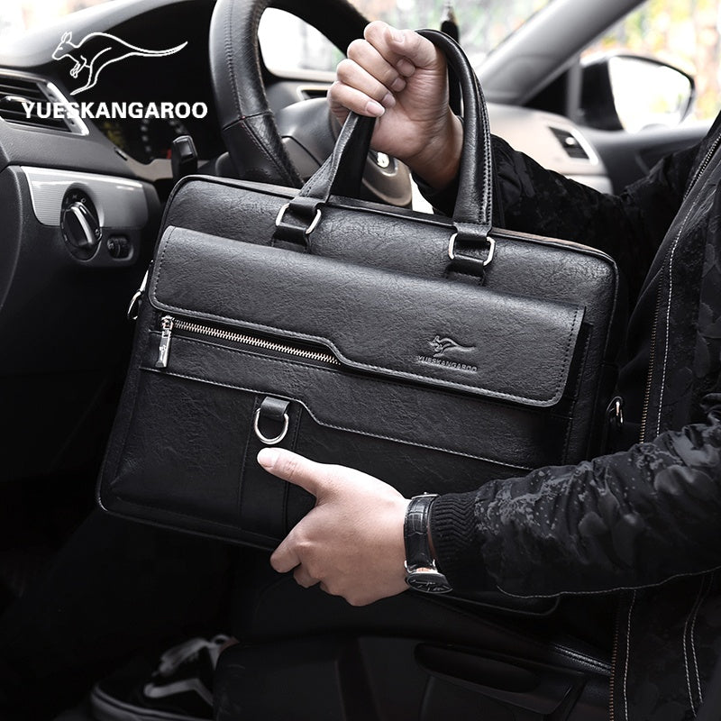 Faux Jeep Leather Office Bag