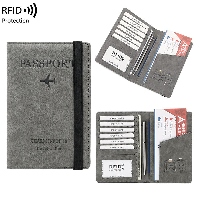 RFID security Protection Travel Wallet