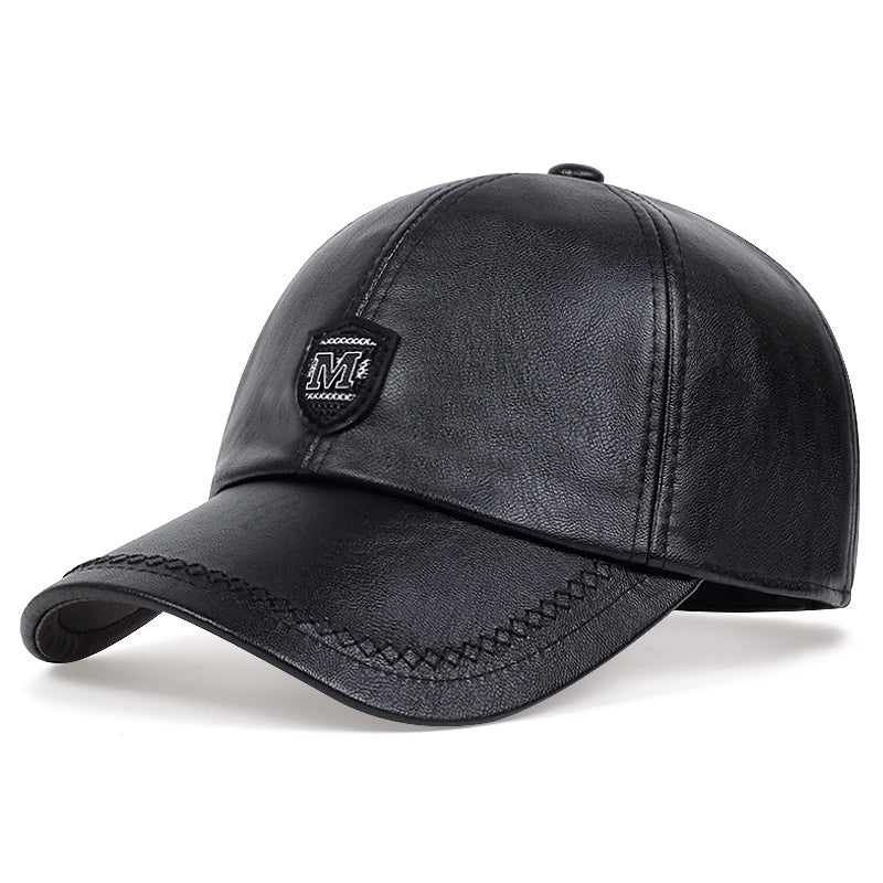 Goras Men's Women's Leather Cap